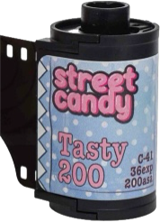 Street Candy Tasty 200 ISO - 35 mm