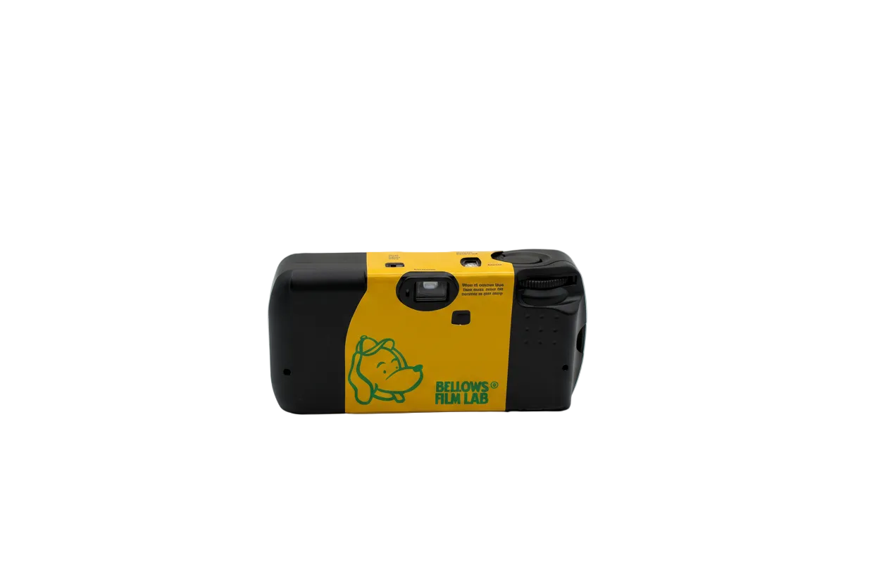 Yellow Bellows Disposable Camera – Bellows Film Lab Yellow Bellows Disposable Camera – Bellows Film Lab