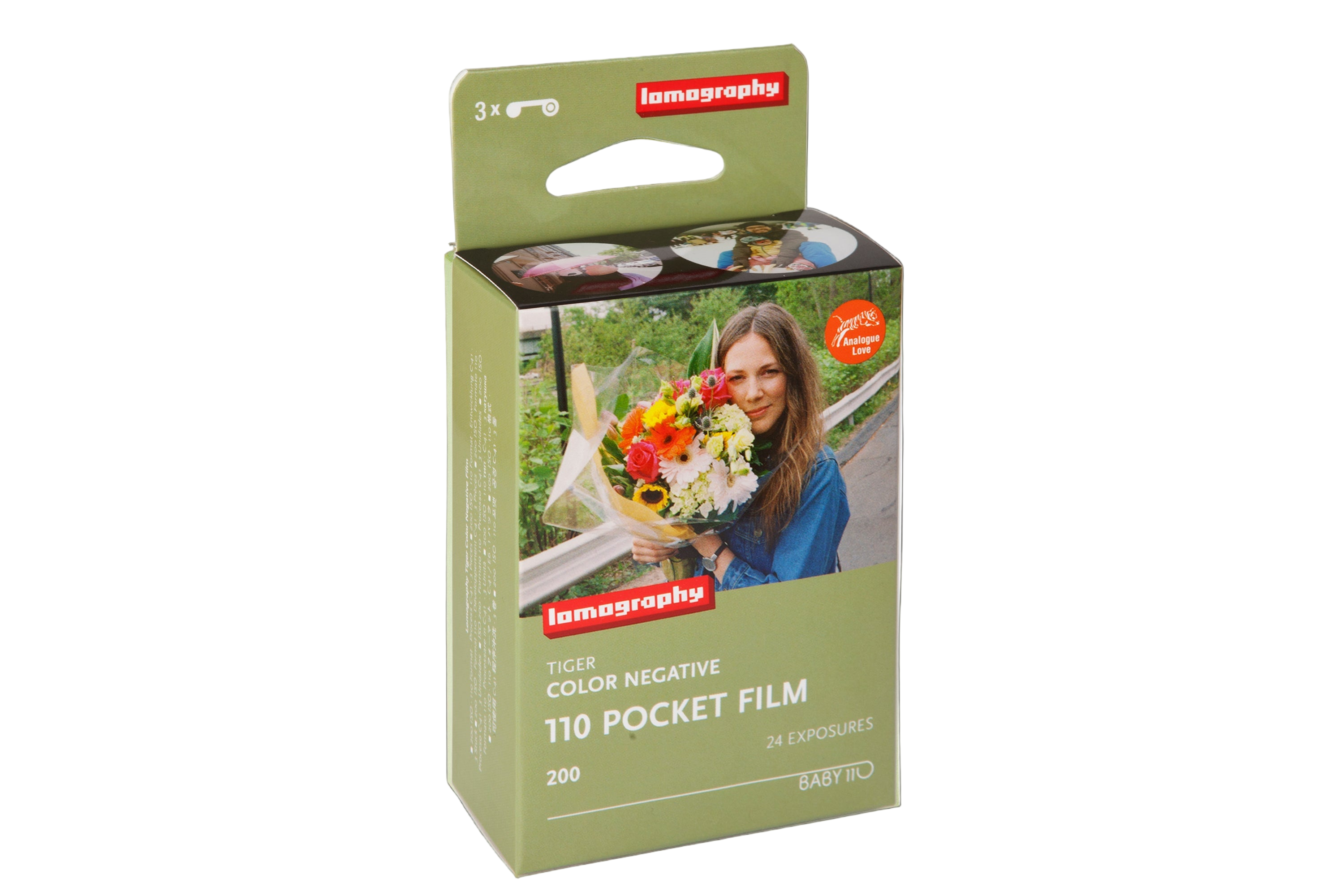 Lomography Color Tiger 200 – 110 Film- 3 pk