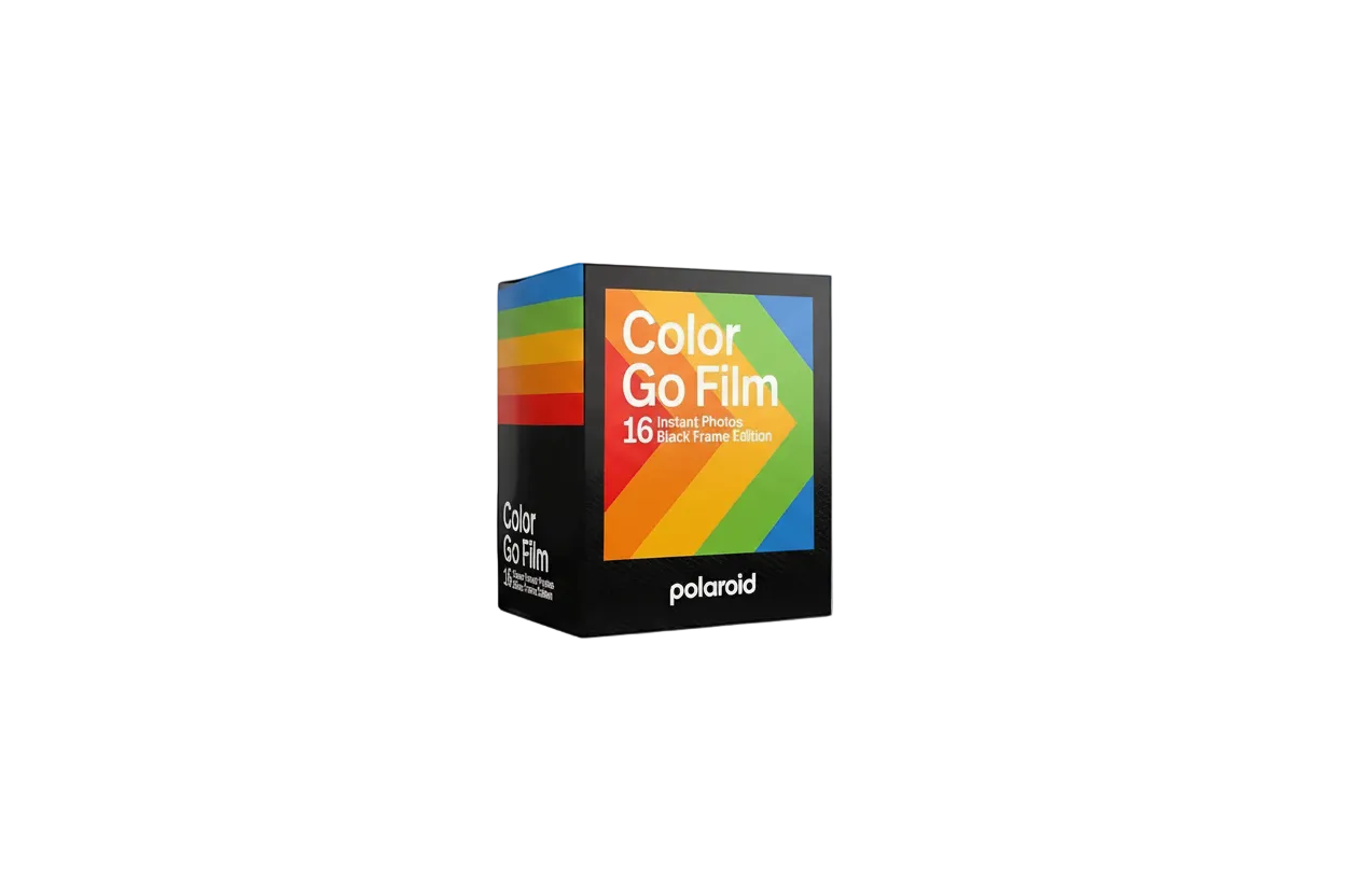 Polaroid Color Go Film 16 Pack - Black Frames