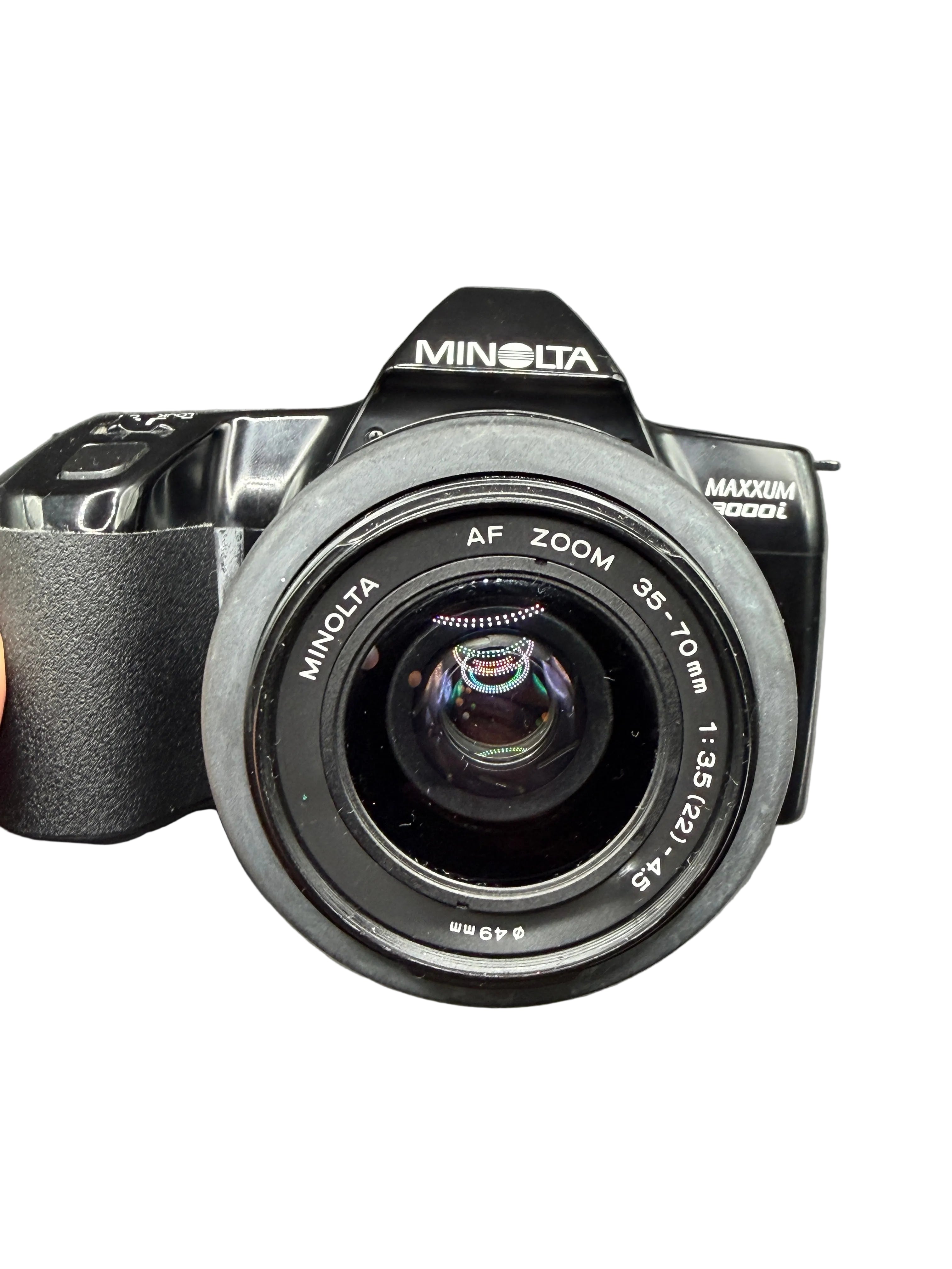 Minolta Maxxum 3000i w/ 35-70 lens