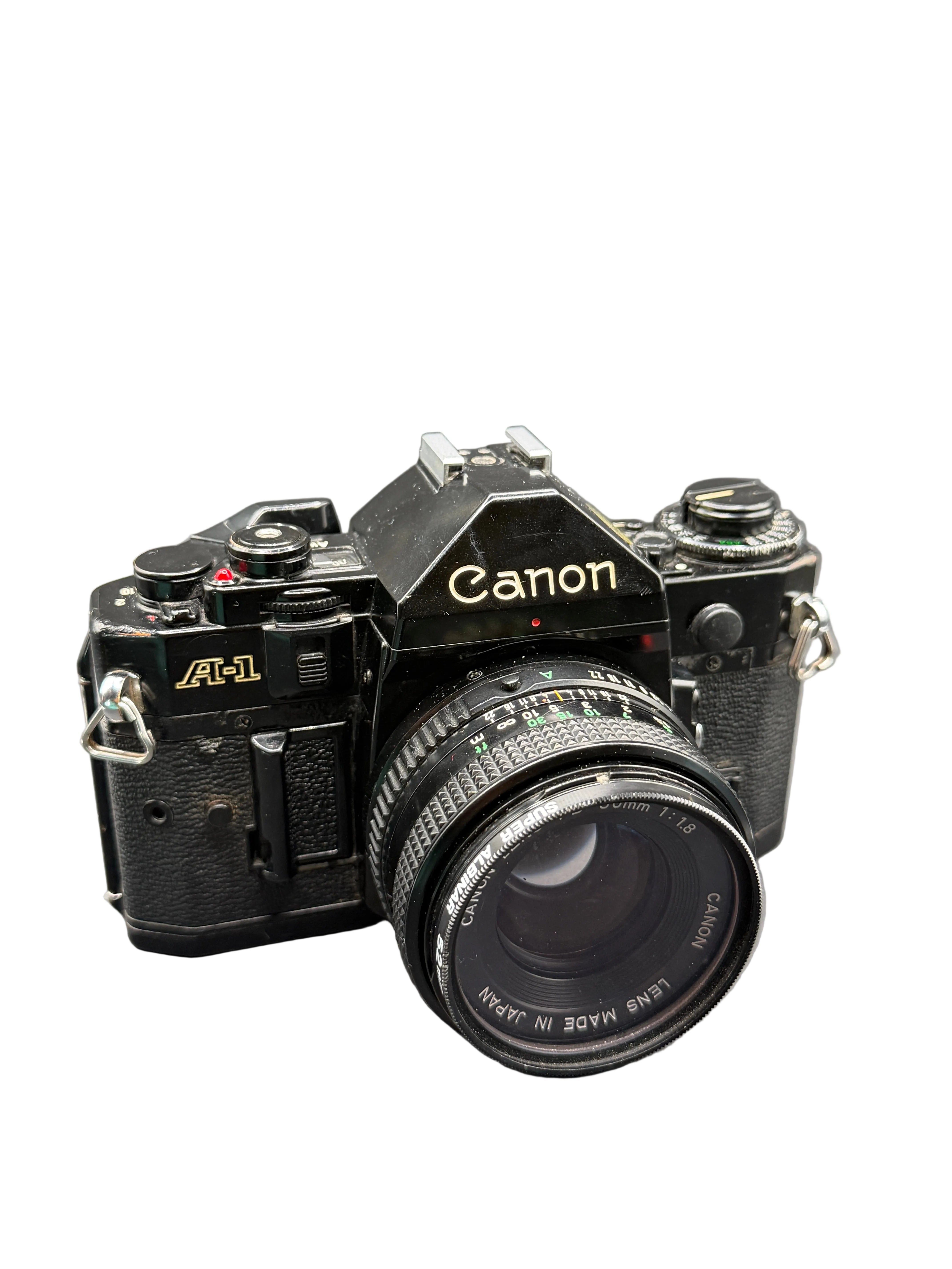 Canon A-1 w 50mm 1.8