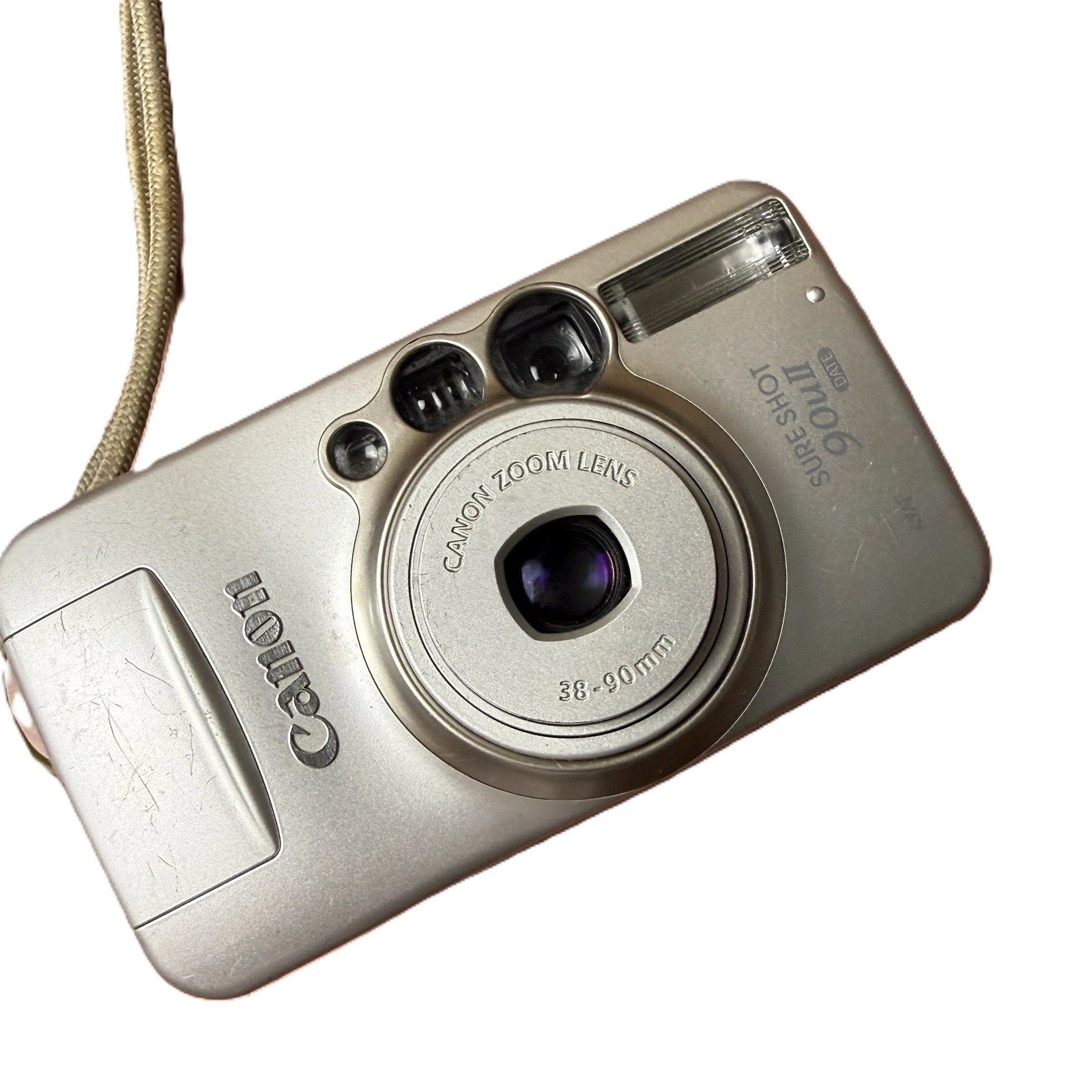 Canon Sureshot 90uii Date 35mm Compact Film Camera 38-90mm Zoom