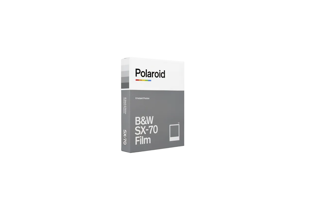 Polaroid B&W SX-70 - White Frames
